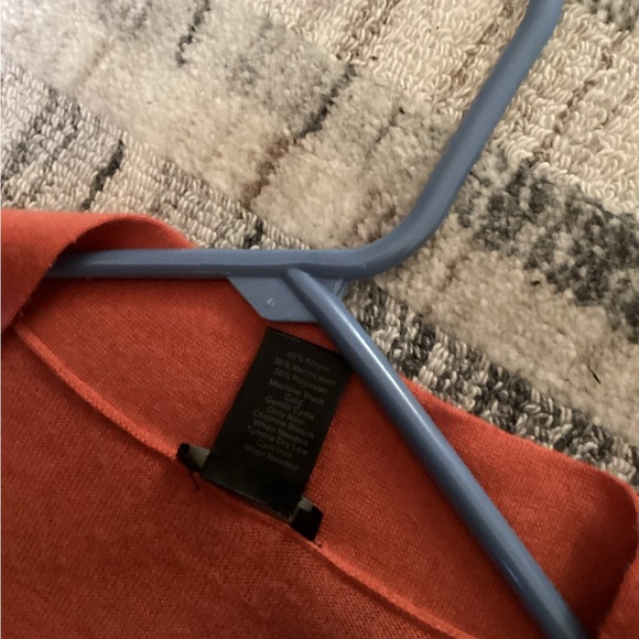 Ann Taylor Vibrant Coral Cardigan - Picture 4 of 4